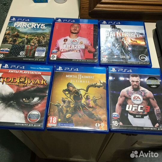 Sony playstation 4 slim 1tb с играми