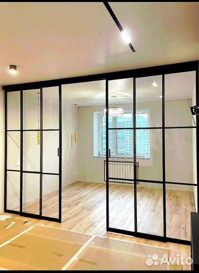 Перегородки лофт для зонирования