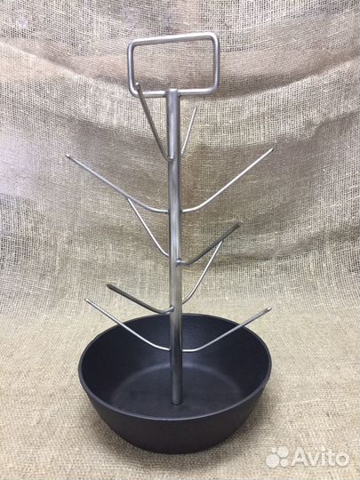 Елочка для Тандыра диаметр сковороды 27 см (чугун)