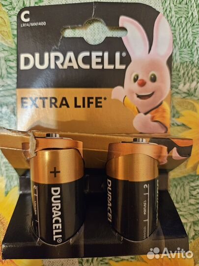Батарейки duracell lr14