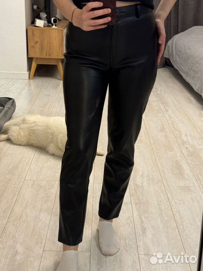 Кожаные брюки