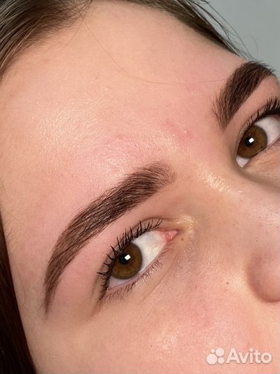 Оформление бровей