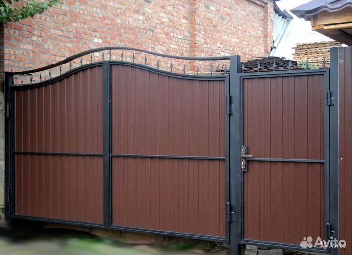 Калитка из профнастила
