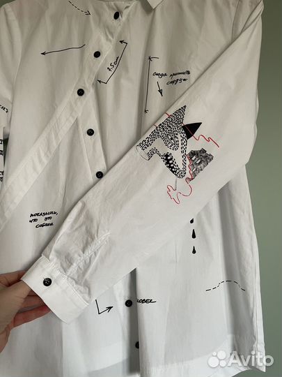 Блузка новая 44р Собачье Сердце