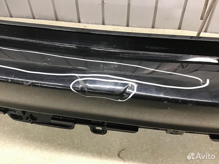 Бампер задний Mitsubishi Pajero Montero Sport (KS)