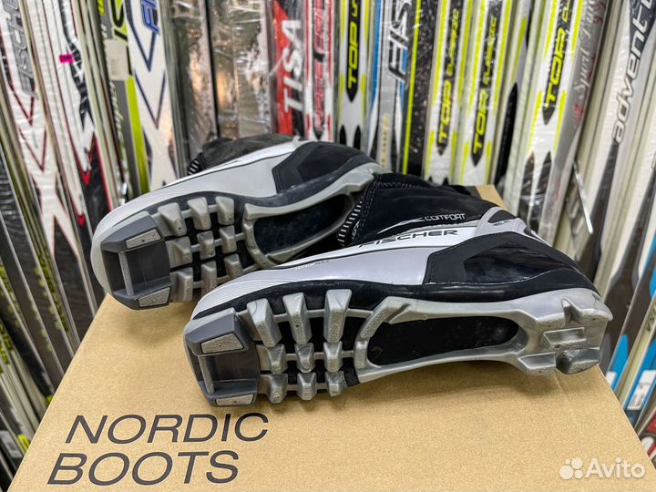 Лыжные ботинки fischer xc comfort silver