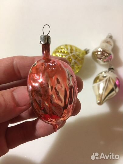 Елочные игрушки. Набор 4