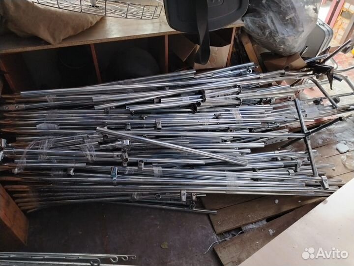 Хромированные трубы бу