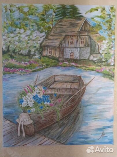 Картина 40х50 холст на подрамнике