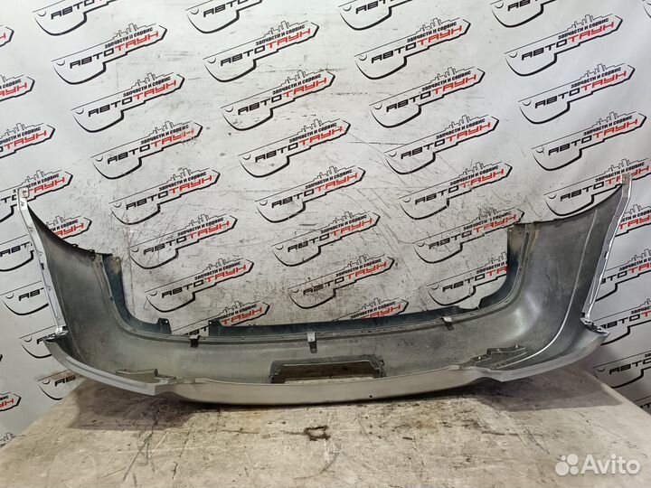 Бампер mitsubishi airtrek CU2W CU4W MR981355 1 модель задний белый, A69 XE243