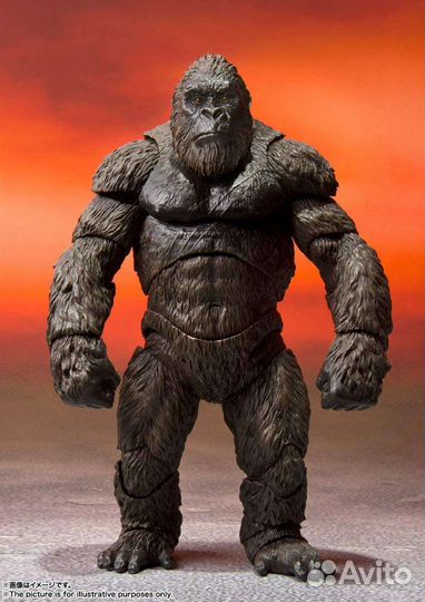Godzilla VS. Kong S.H.Monsterarts Bandai Оригинал