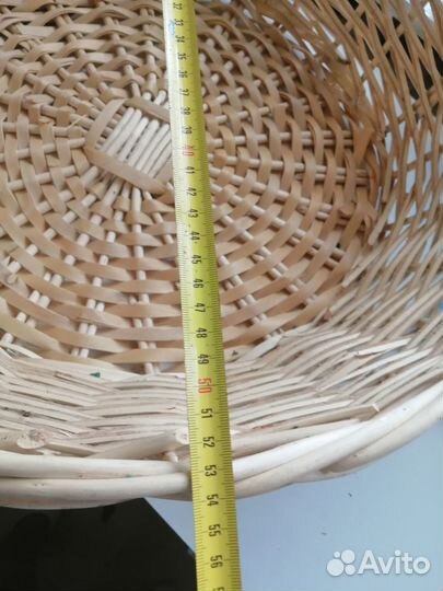 Корзина плетеная большая