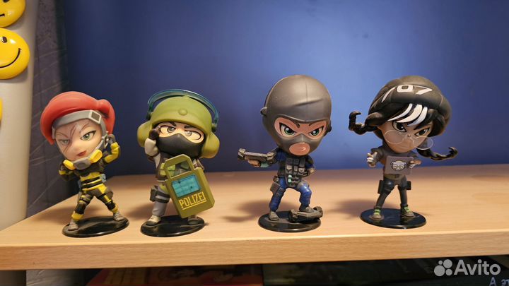Фигурки Rainbow six chibi