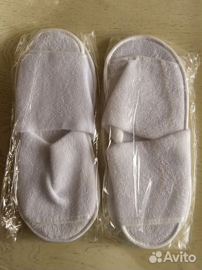 Тапочки одноразовые махровые