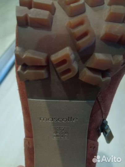 Ботильоны женские 37 размер замшевые