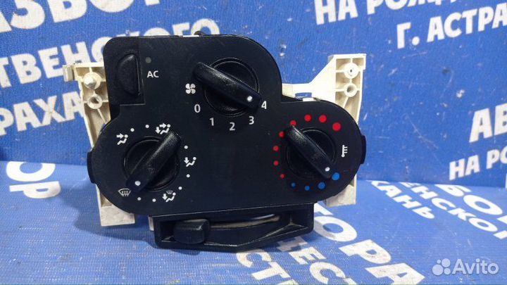 Блок управления печкой Renault Logan 1 седан K4M
