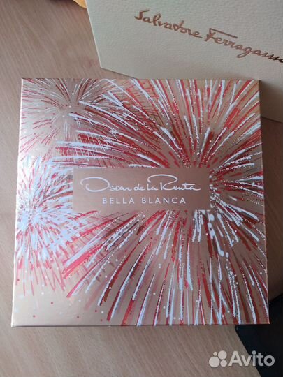 Коробки от парфюма, духов bella blanca, signorina