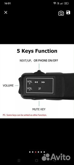 Подрулевой переключатель