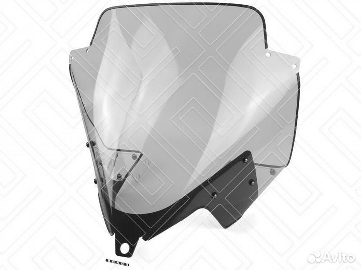 Стекло ветровое для снегохода BRP (68см, 4мм, мпк)