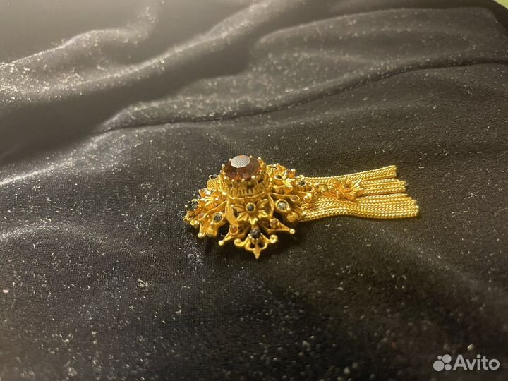 Брошь антикварная florenza