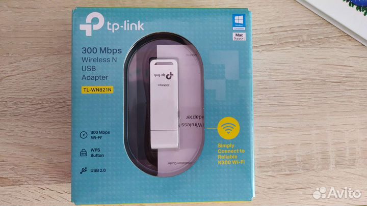 Wi-fi адаптер USB Tp-link TL-WN821N