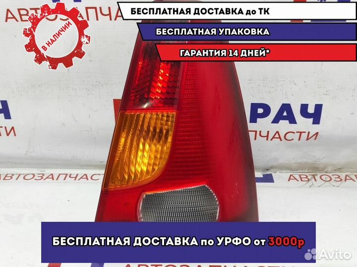 Фонарь задний правый Renault Logan 6001546795