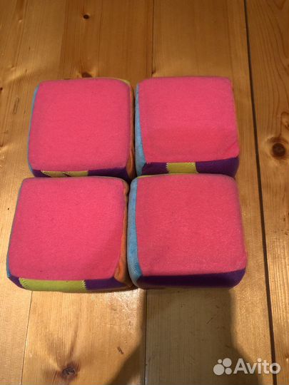 Мягкие кубики большие Икея IKEA