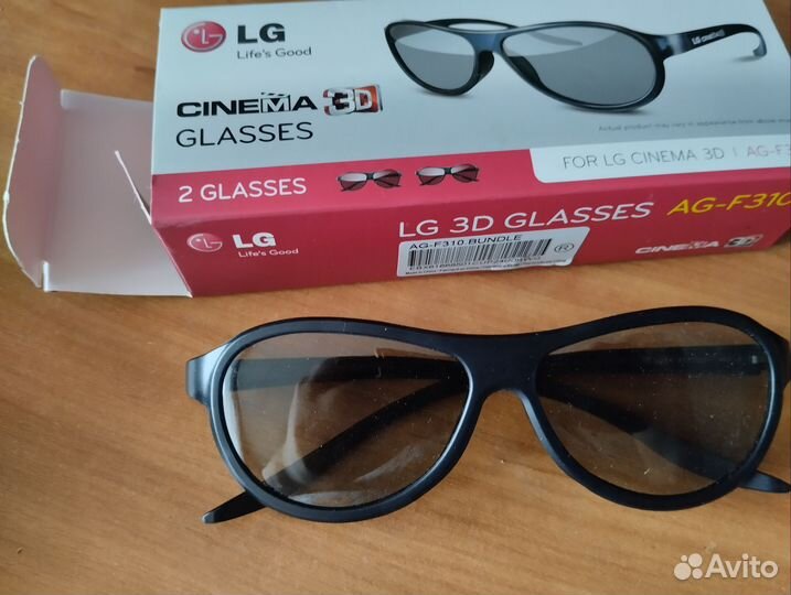 3d очки LG новые 4 пары