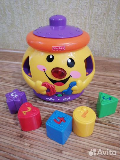 Развивающий горшочек Fisher price