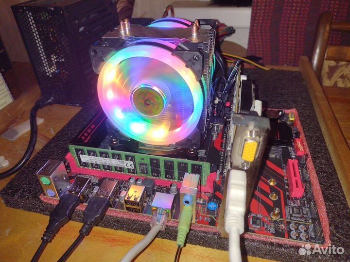 Комплект Xeon E5 2670 v3 12 ядер / X99-D4 / 16 Гб