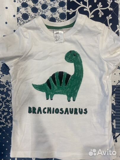 Летний комбинезон с футболкой на мальчика H&M