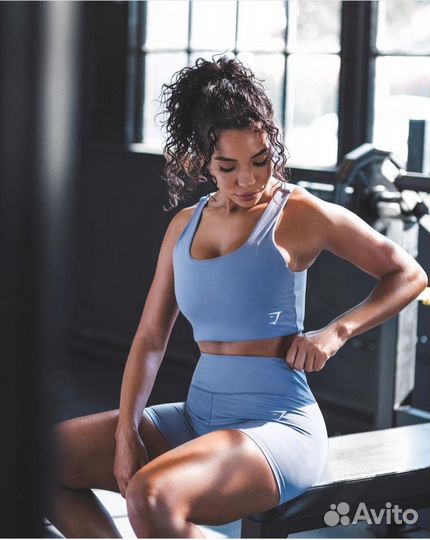 Gymshark топ бра Dreamy XS для фитнеса и спорта