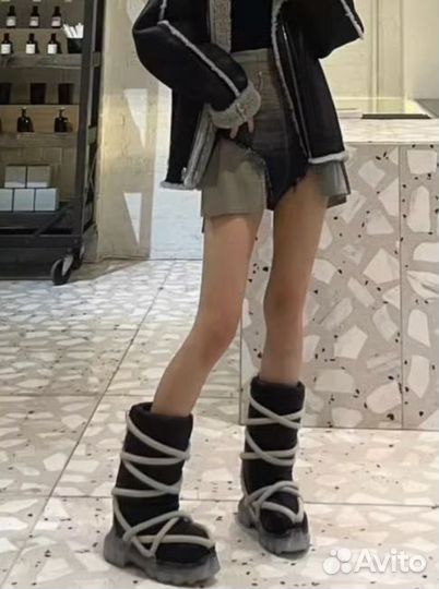 Ботинки Rick Owens x Moncler type