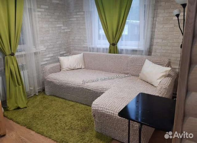 Чехлы на угловые диваны с оттоманкой