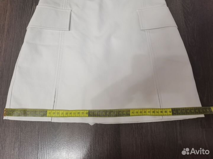 Кожаная юбка