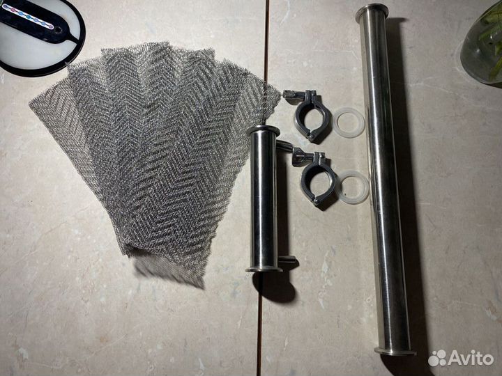 Дефлегматор, царга, прокладки, хомуты, рпн