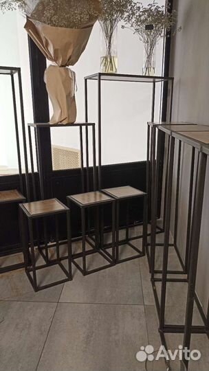 Полки в стиле лофт