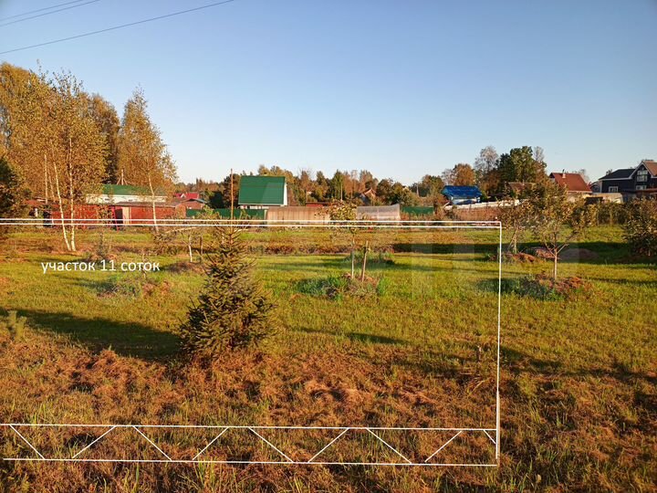 Участок 11 сот. (ИЖС)