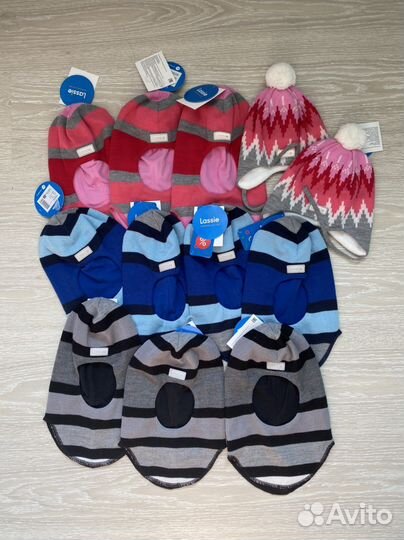 Новые шапки и шлемы Lassie на девочек и мальчиков