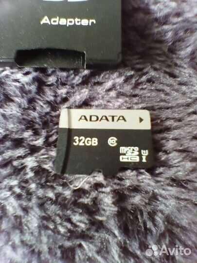 Карта памяти MicroSD adata 32Gb с адаптером