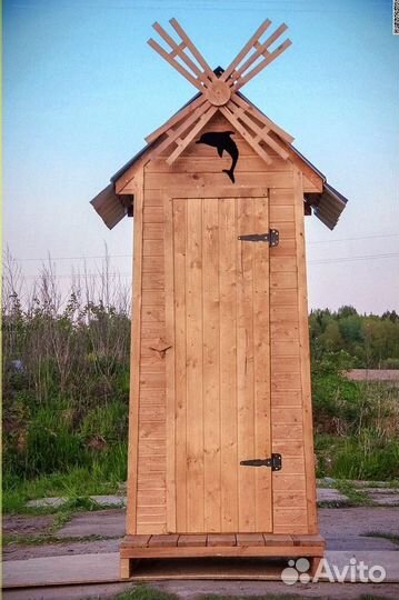 Дачный туалет с установкой Т098