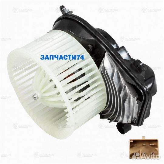Э/вентилятор отоп.,luzar
