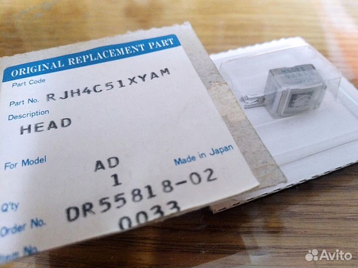 Японские головки 6мм кассетных плееров и магнитол