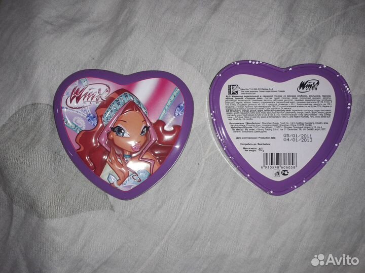 Две баночки Winx