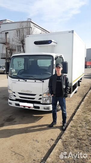 Водитель со своим рефрижератором (1,5-3 тонны)