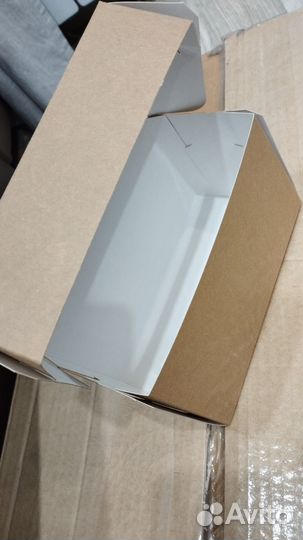 Крафт коробка с окном