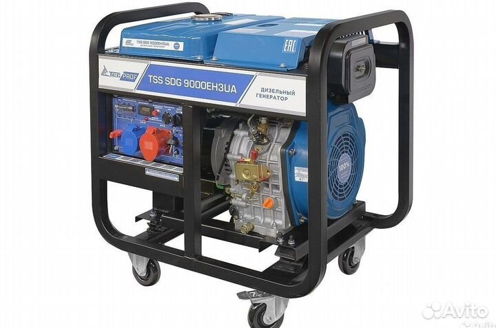 Дизель генератор TSS SDG 9000EH3UA