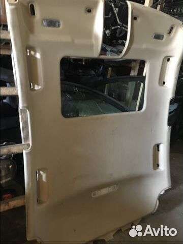 Обшивка потолка с люком audi а6 с6