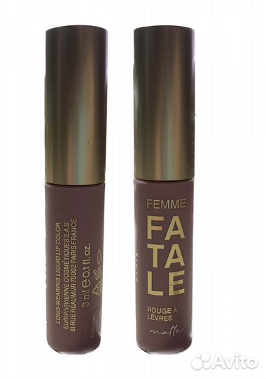 Vivienne Sabo жидкая матовая помада для губ Femme