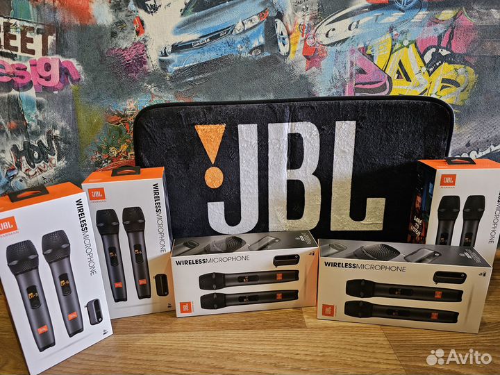 Jbl wireless microphone set вокальные микрофоны